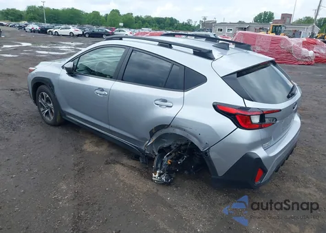 2024 Subaru Crosstrek Premium from USA, damaged, VIN JF2GUADC6R8384413